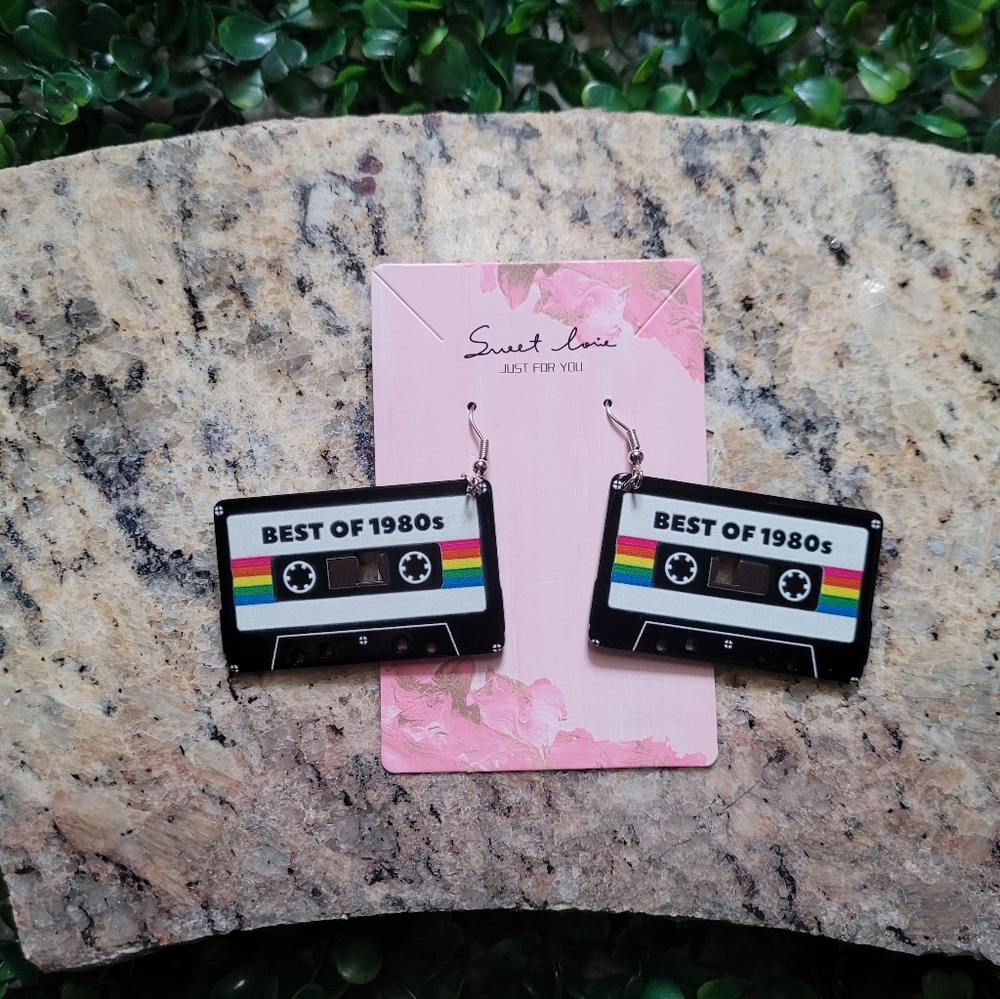 Casette Earrings Retro✨️ - Picture 6 of 8